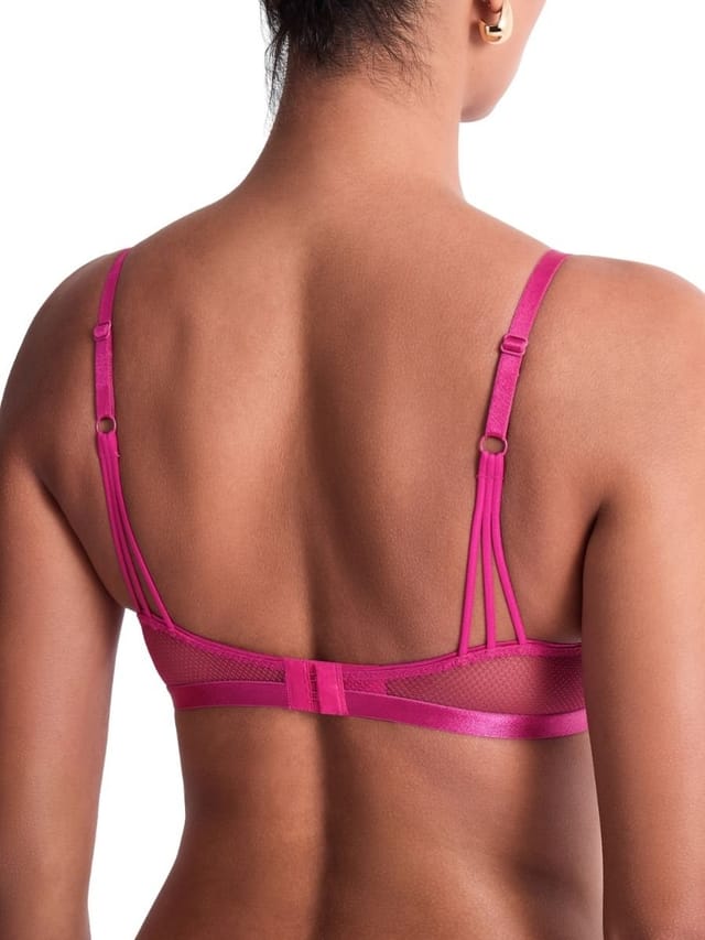 Aubade Aubade Women's Sweet Euphoria Triangle Bralette in Pink - 2