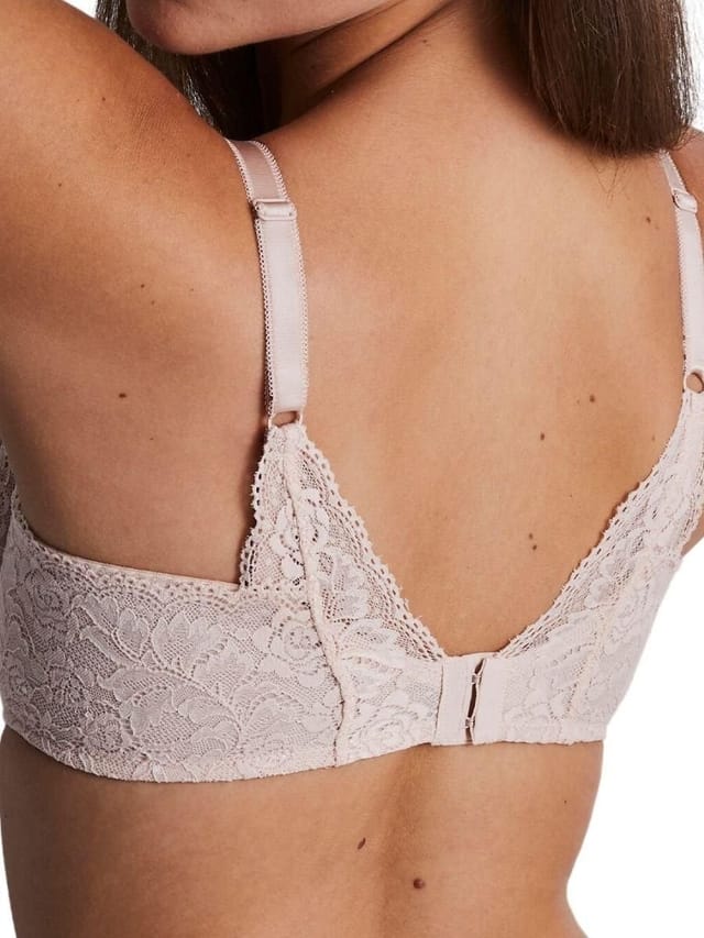 Aubade Aubade Women's Rosessence Care Triangle Plunge Bra in Pink - 2