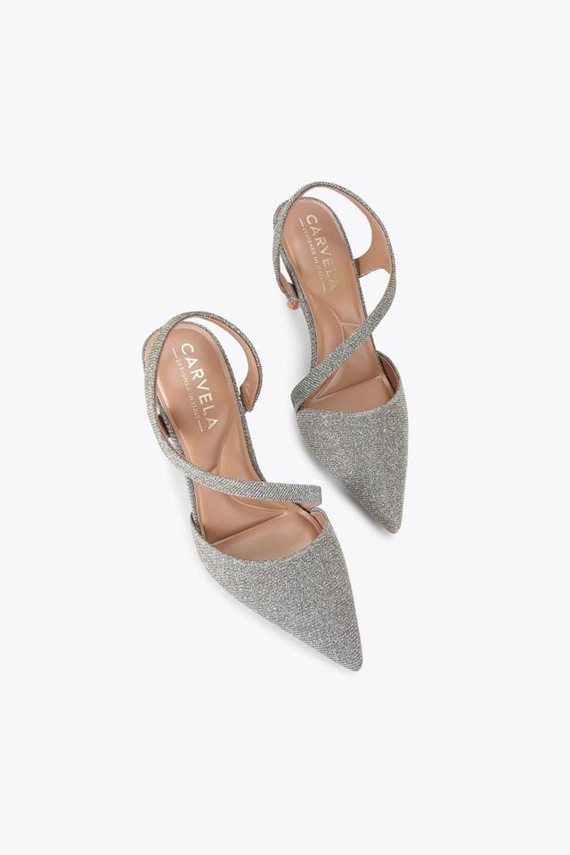 Carvela Carvela Women's 'Symmetry Court' Fabric Heels in Gold - 2