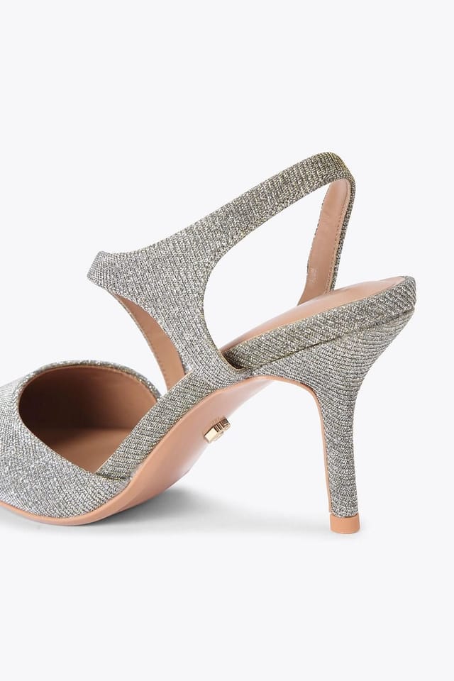 Carvela Carvela Women's 'Symmetry Court' Fabric Heels in Gold - 3