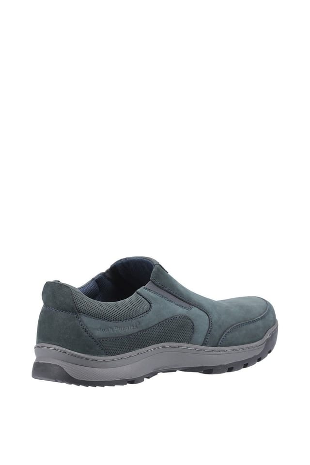 Hush Puppies Hush Puppies Men's 'Jasper' Leather Slip On Shoes in Navy - 2