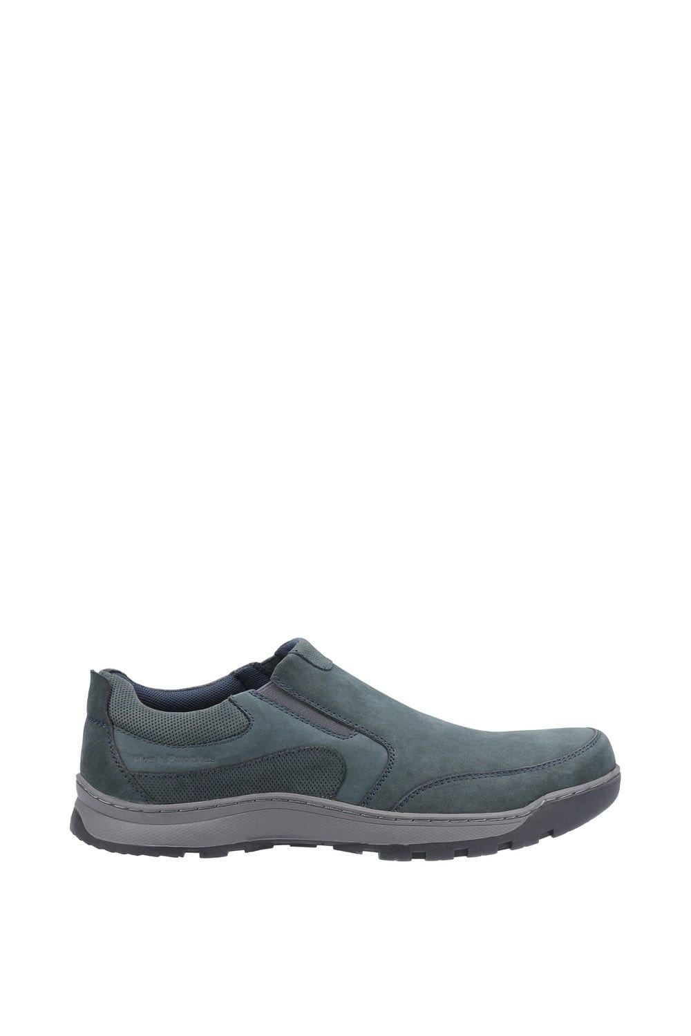 Hush Puppies Hush Puppies Men's 'Jasper' Leather Slip On Shoes in Navy - 4