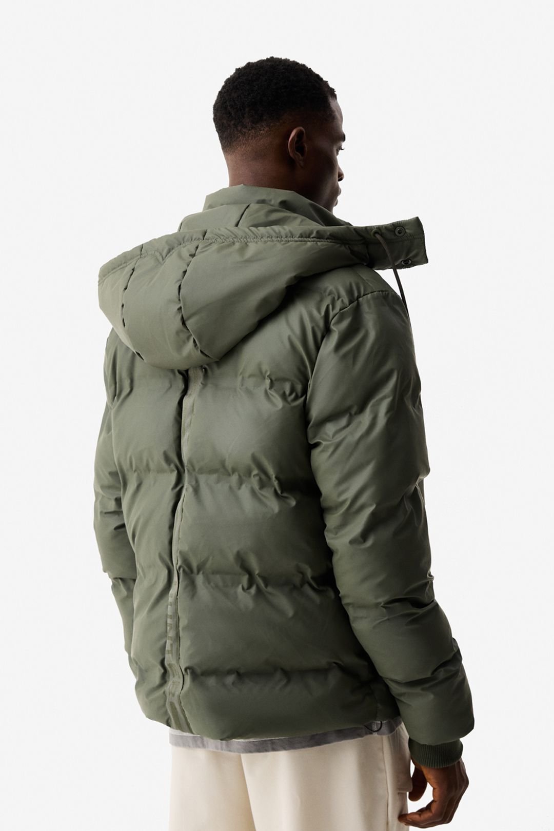 Hunter Hunter Men's Wiley Sonic Welded PU Puffer Jacket Kambaba in Green - 3