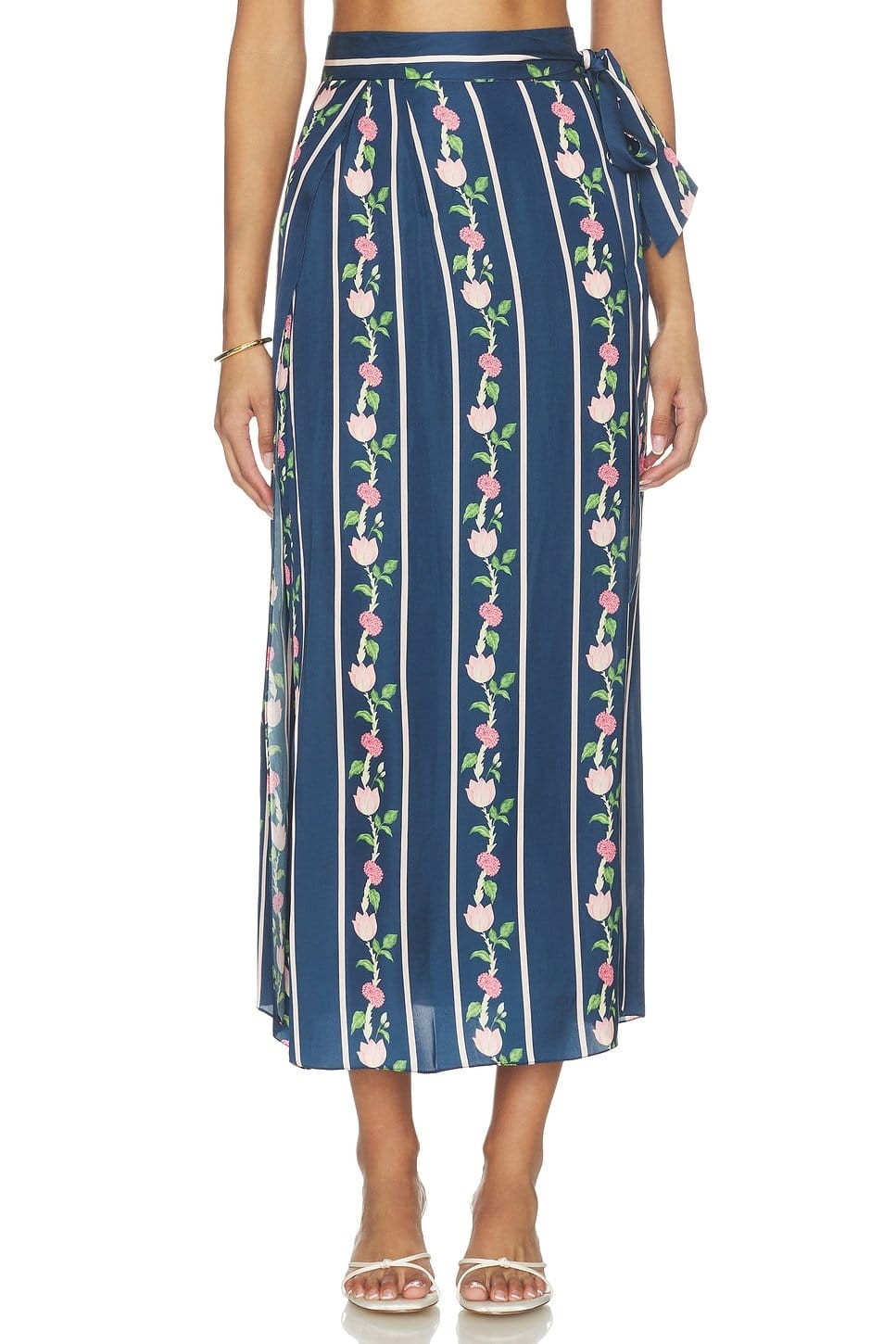 revolve Toran Silk Luxe Skirt - 1