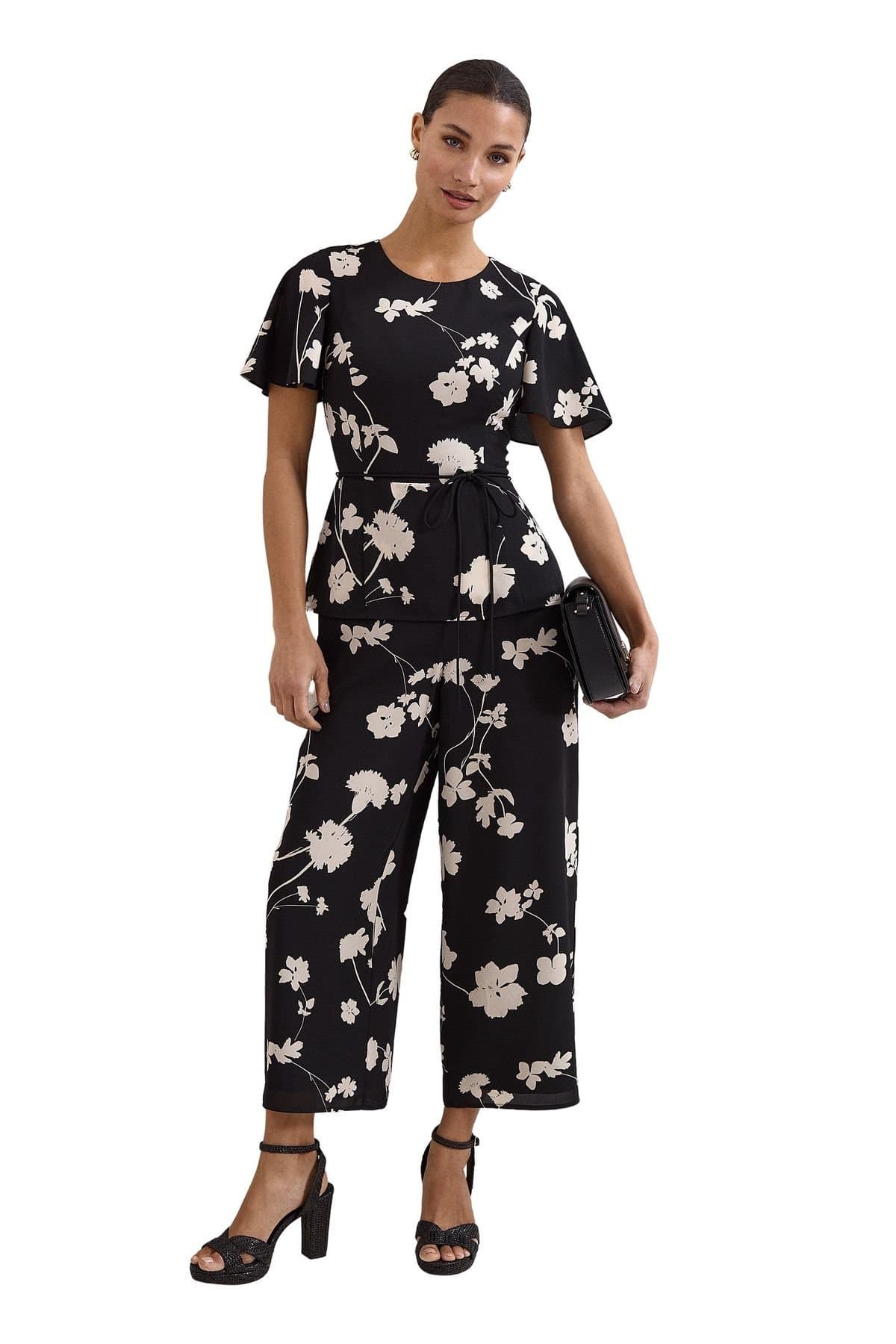 Phase Eight Phase Eight Women's Jolie Floral Jumpsut in Midnight