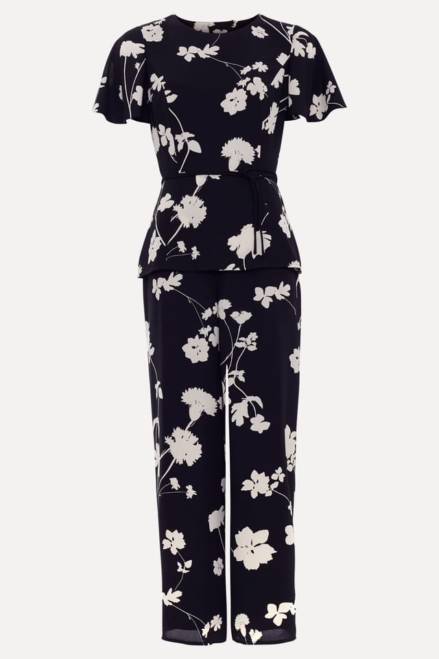 Phase Eight Phase Eight Women's Jolie Floral Jumpsut in Midnight - 2