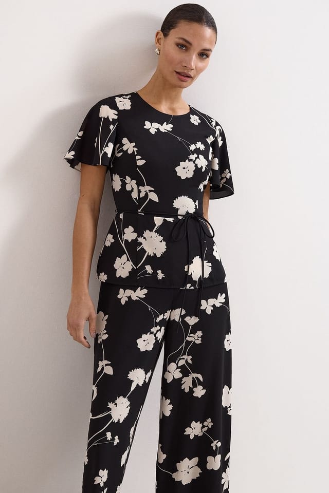 Phase Eight Phase Eight Women's Jolie Floral Jumpsut in Midnight - 3