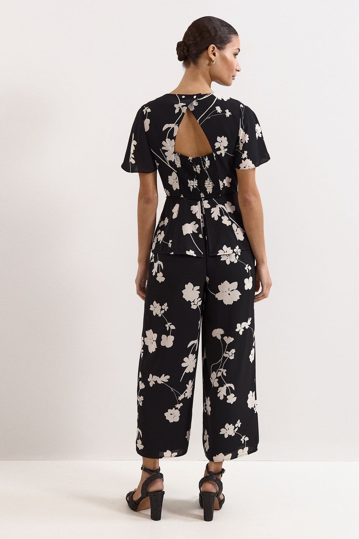 Phase Eight Phase Eight Women's Jolie Floral Jumpsut in Midnight - 4