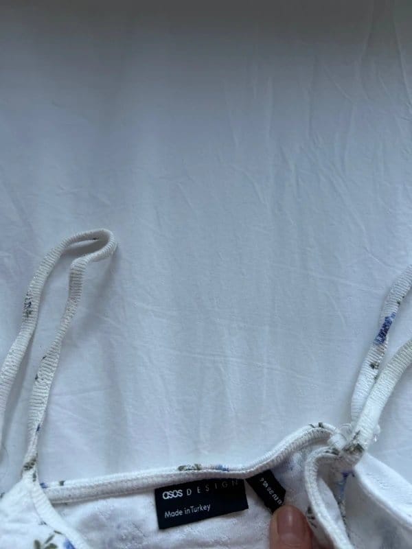 ASOS Design White Floral Camisole