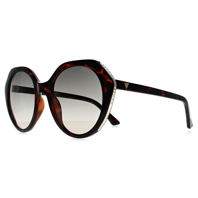 Guess Guess Women's Oval Dark Havana Grey Gradient GF6201 in Brown - 2