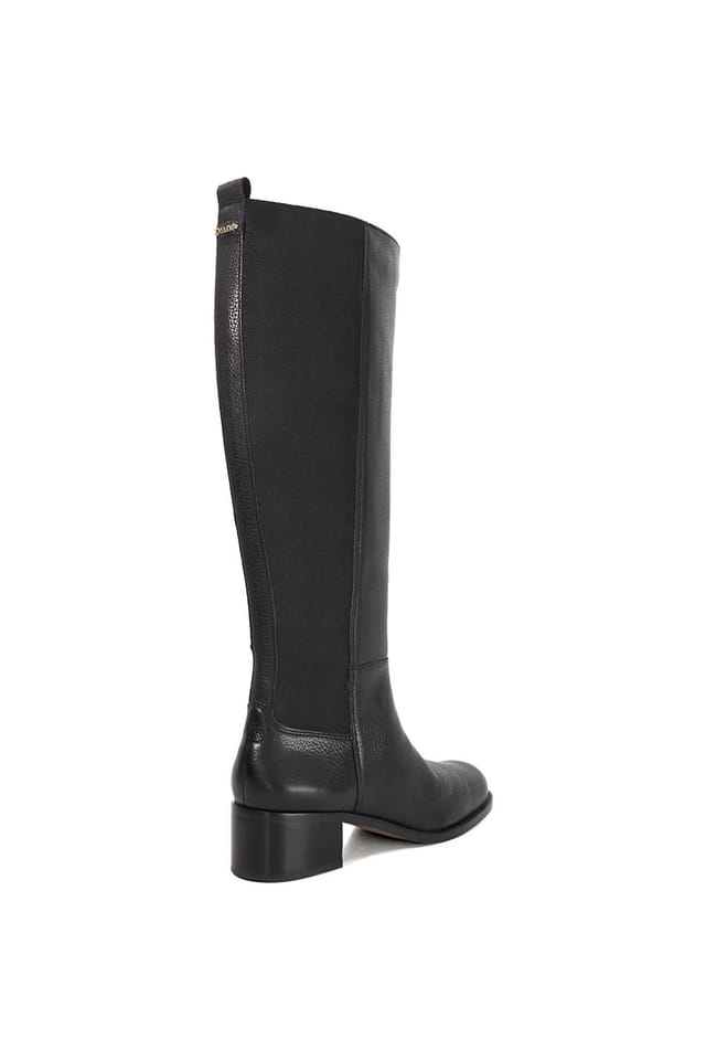 Dune London Dune London Women's 'Turner' Leather Knee High Boots in Black - 3