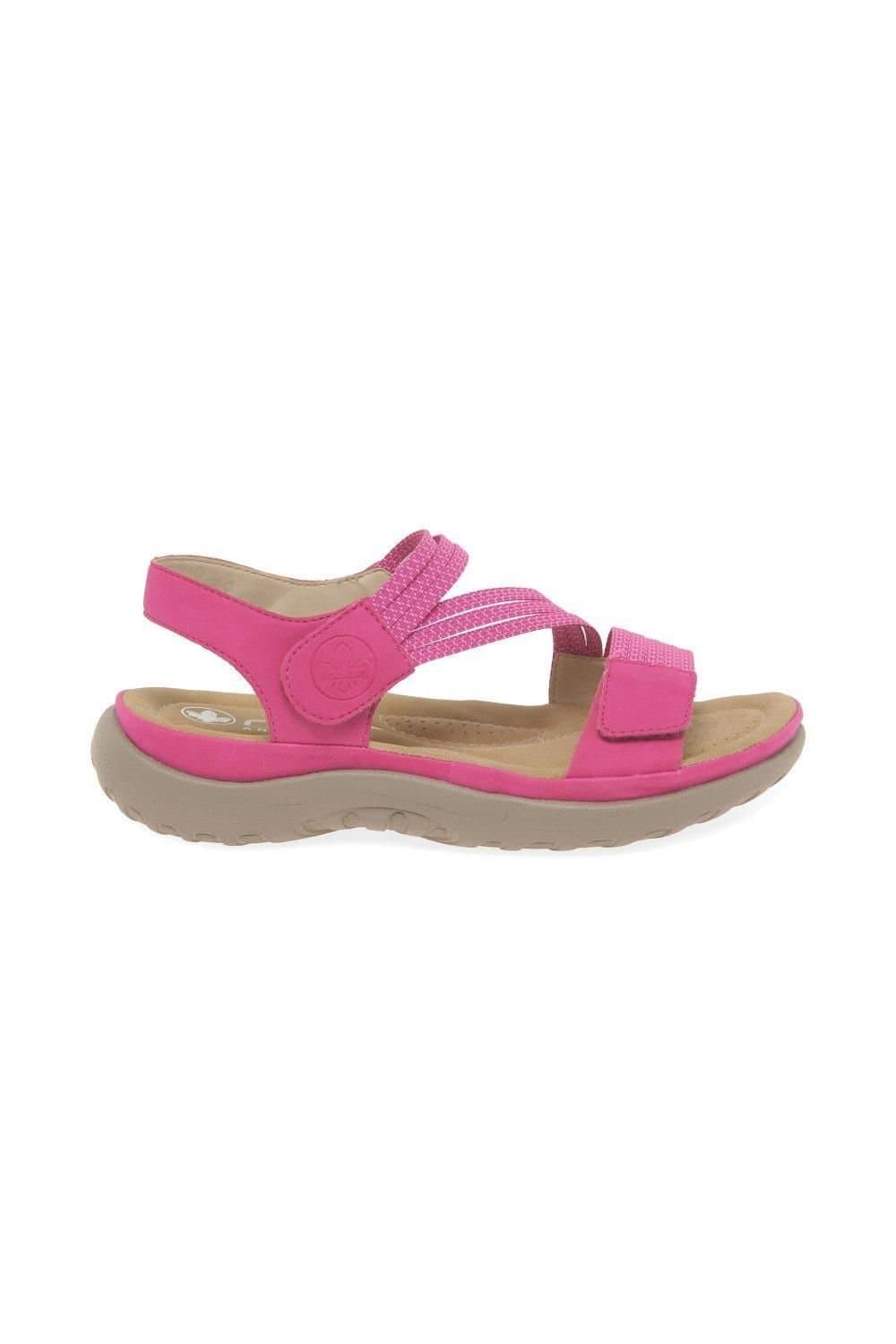 Rieker Rieker Fuchsia Synthetic Sandals for Women
