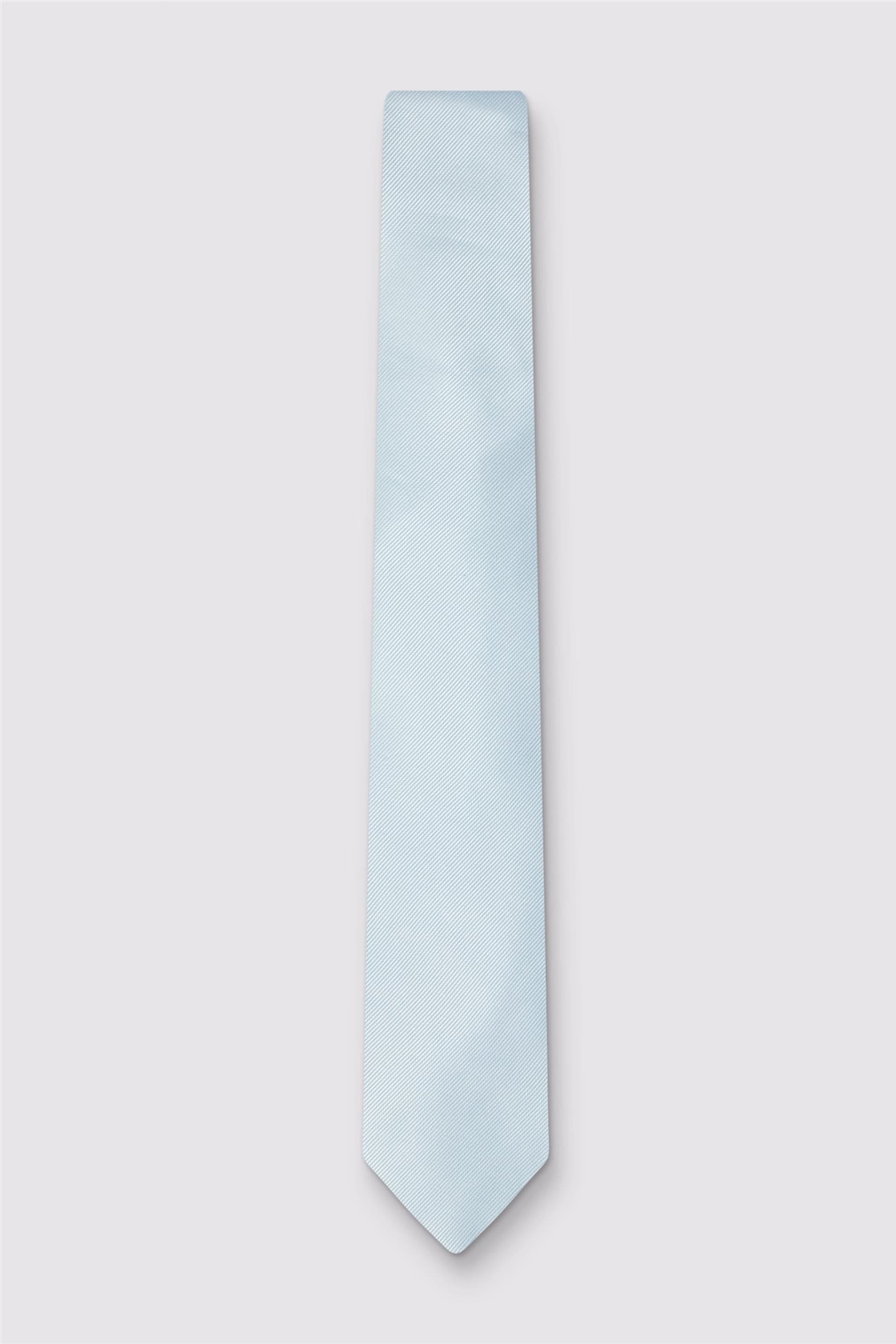 Ted Baker Ted Baker Men's Plain Tie in Pale Blue