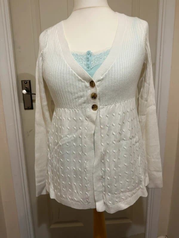 Hollister Women’s #babydolltop #babydollcardigan size L