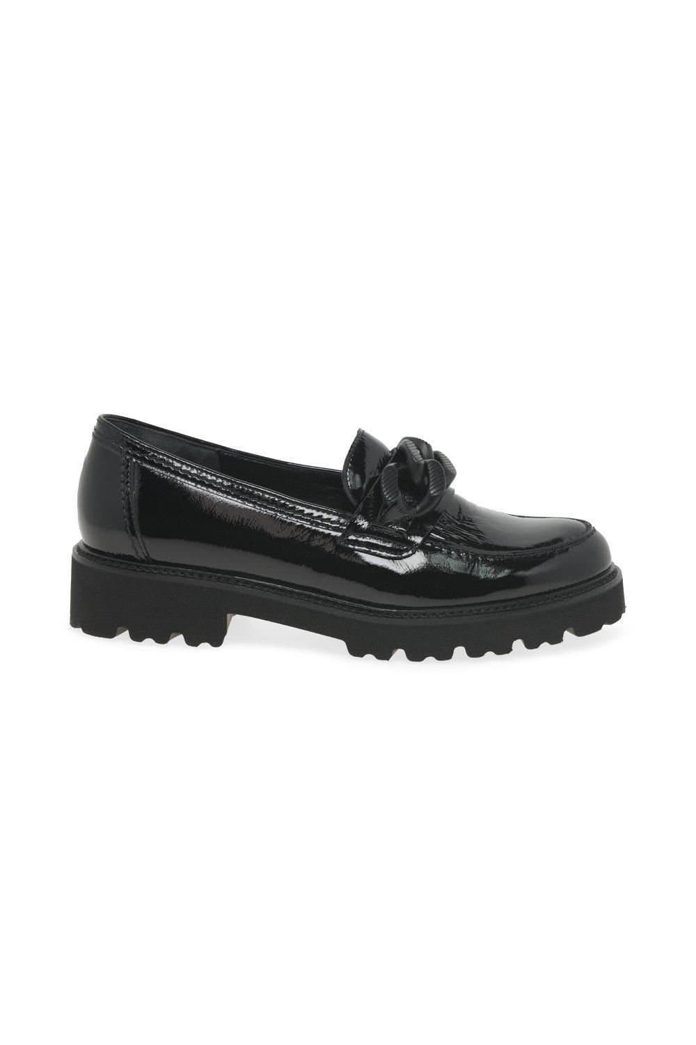 Gabor Gabor Women's 'Squeeze' Chunky Slip On Shoes in True Black