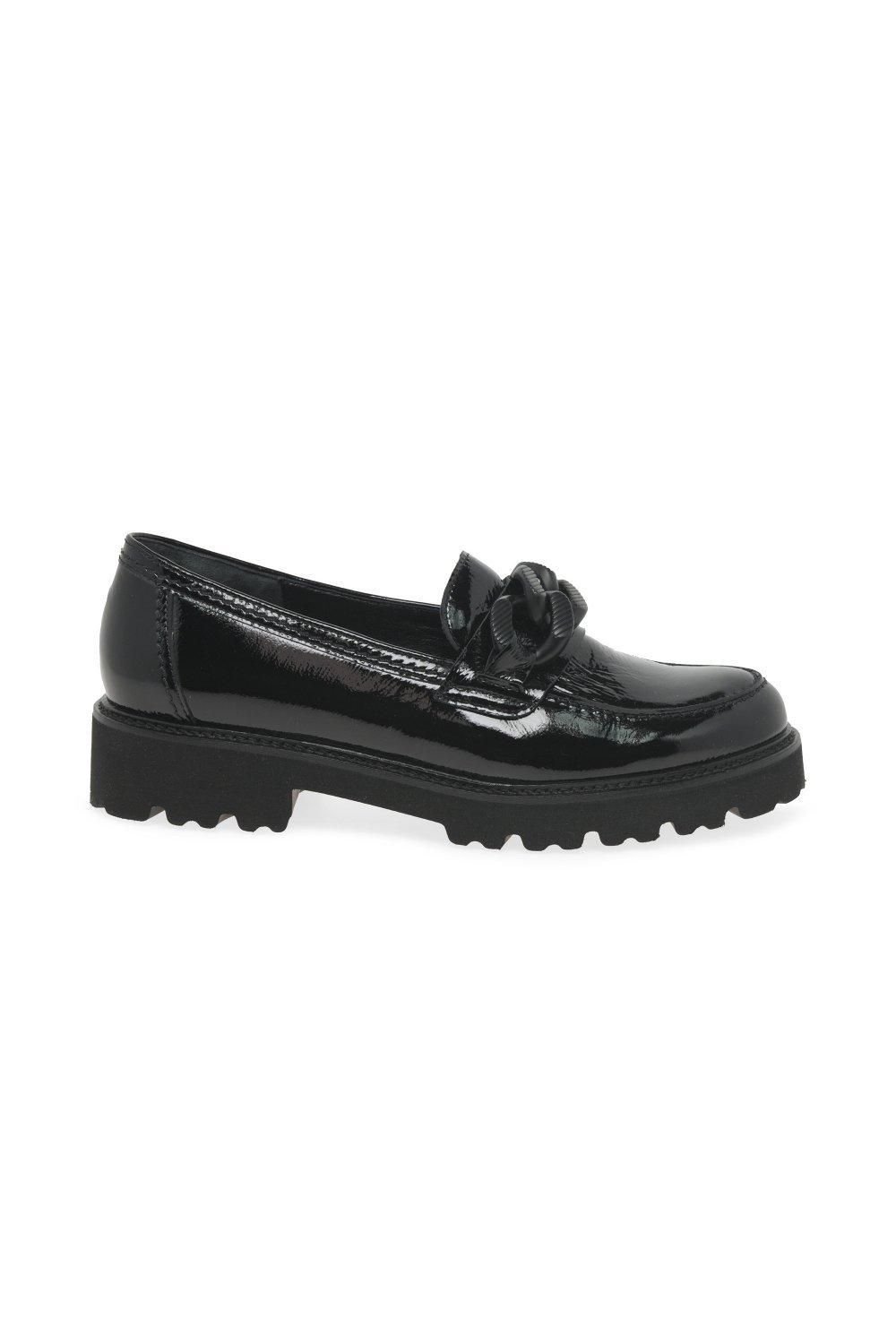 Gabor Gabor Women's 'Squeeze' Chunky Slip On Shoes in True Black - 3