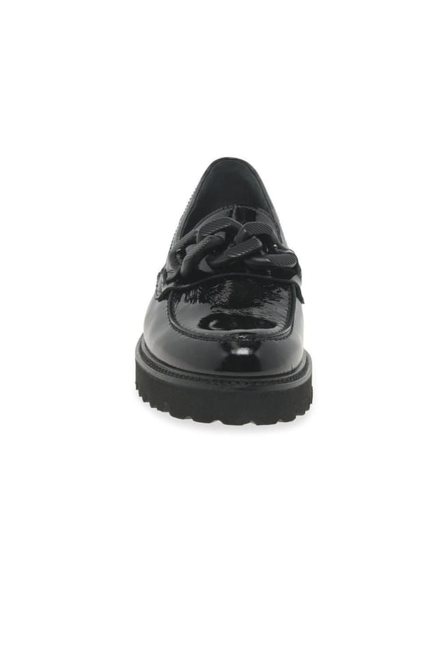 Gabor Gabor Women's 'Squeeze' Chunky Slip On Shoes in True Black - 3