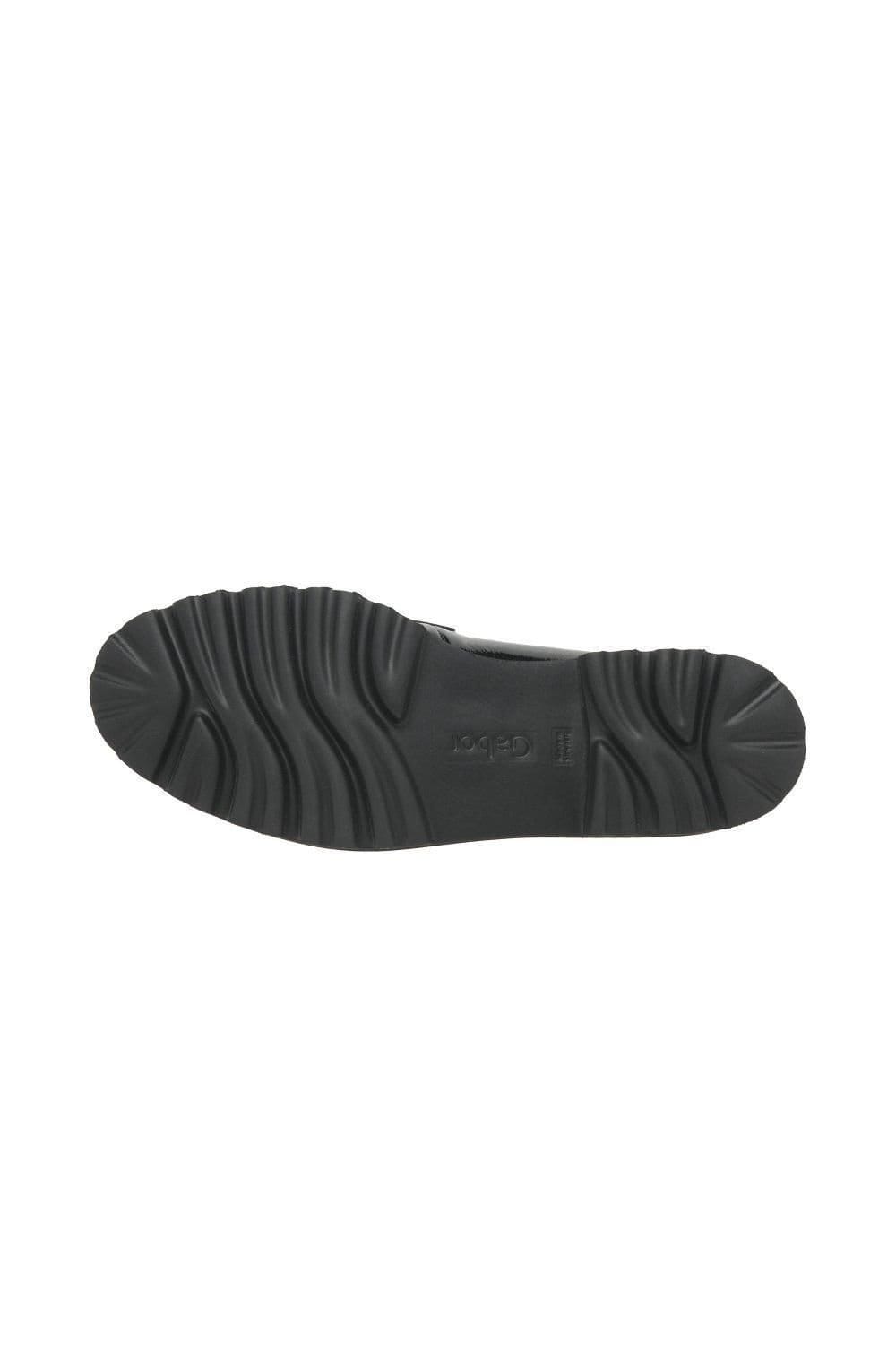 Gabor Gabor Women's 'Squeeze' Chunky Slip On Shoes in True Black - 4