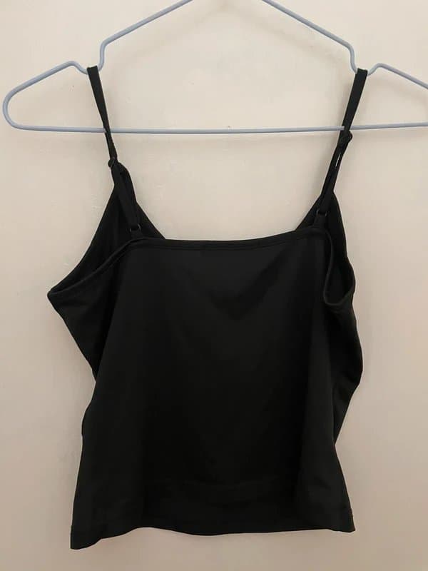 Never Fully Dressed Never Fully Dressed Black Cami Top - UK 8