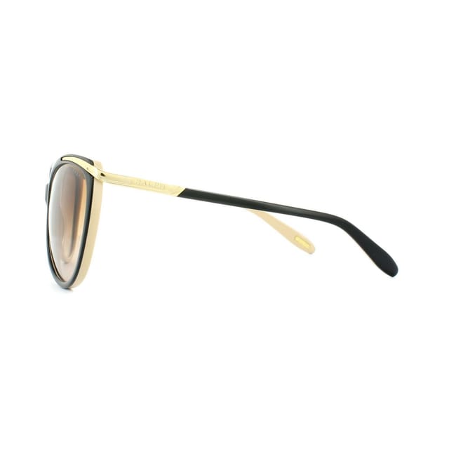 Ralph by Ralph Lauren Ralph by Ralph Lauren Women's Cat Eye Dark Brown Brown Orange Gradient 5150 Sunglasses - 3