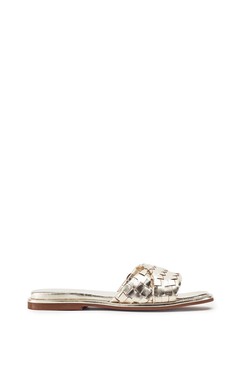 Moda In Pelle Moda In Pelle Women's 'Jina' Leather Sandals in Gold