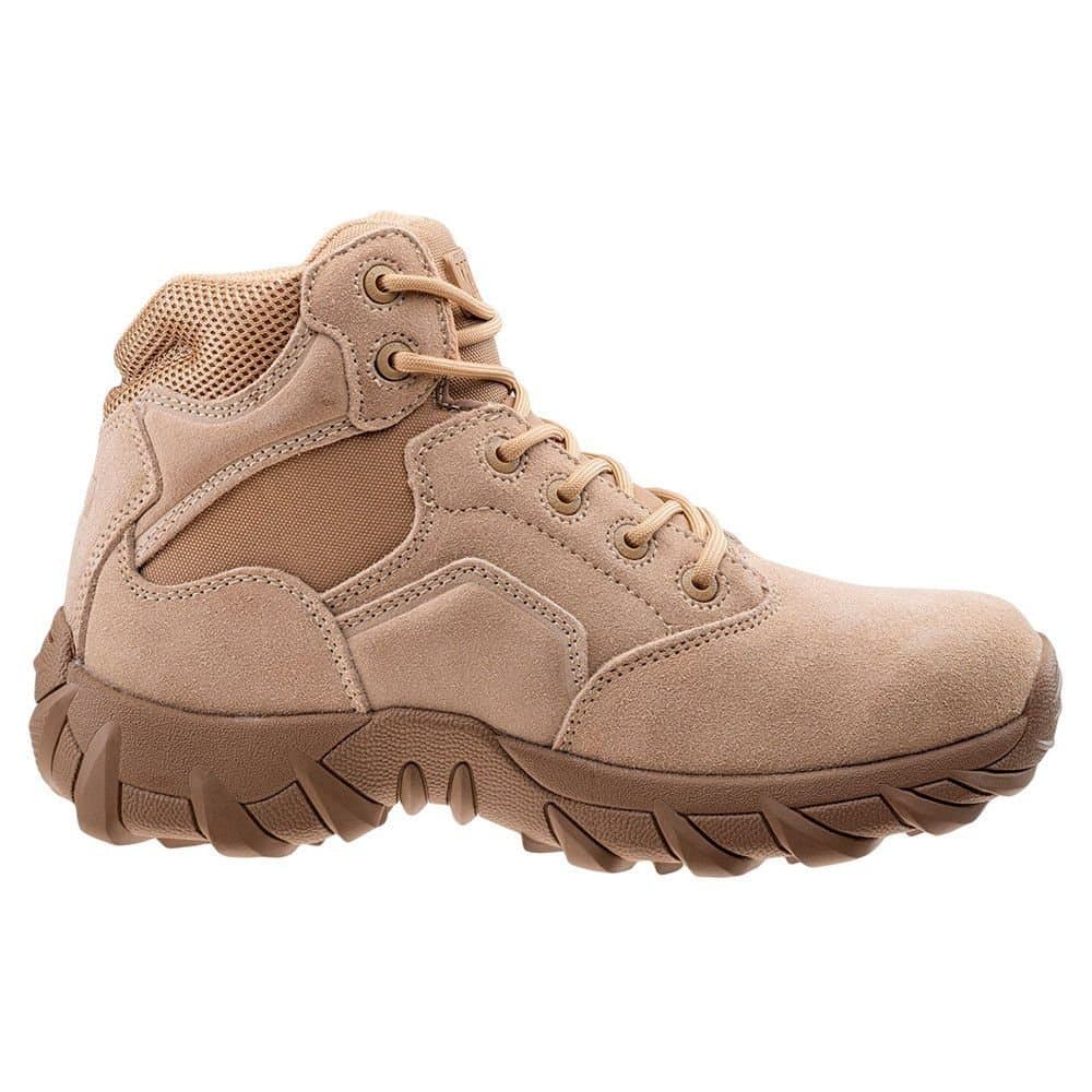 magnum Magnum Men's Cobra 6.0 V1 Suede Tactical Shoes in Light Tan