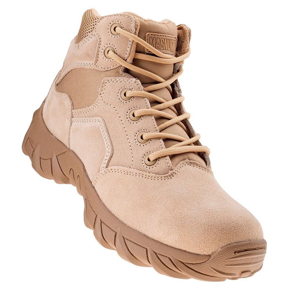 magnum Magnum Men's Cobra 6.0 V1 Suede Tactical Shoes in Light Tan - 4