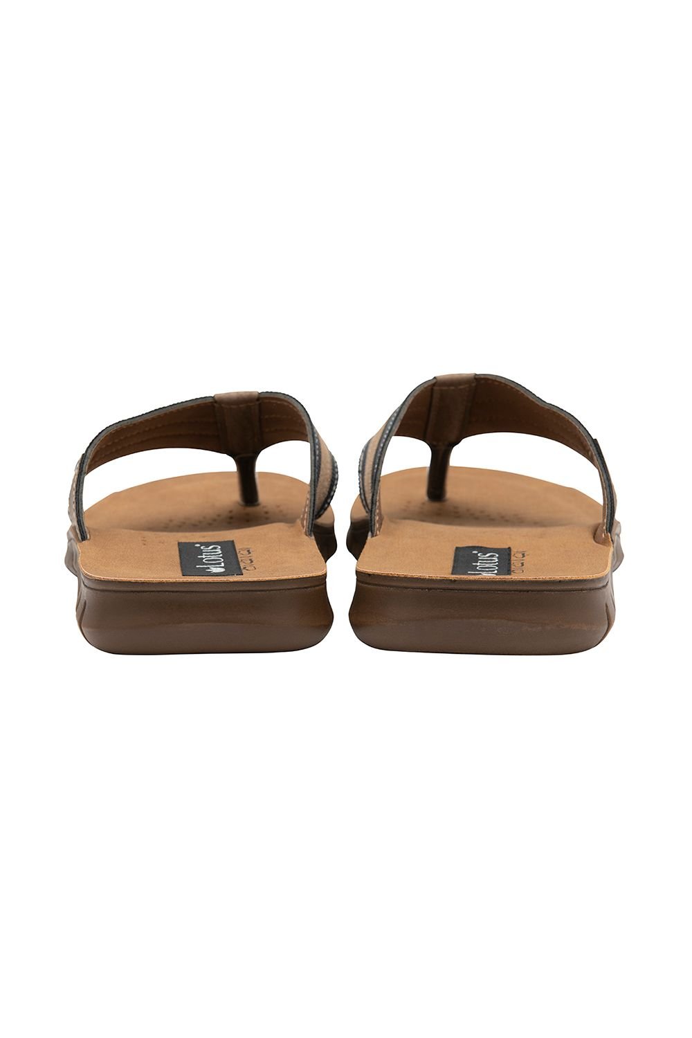 Lotus Lotus Men's 'Ian' Toe-Post Mule Sandals in Blue - 3