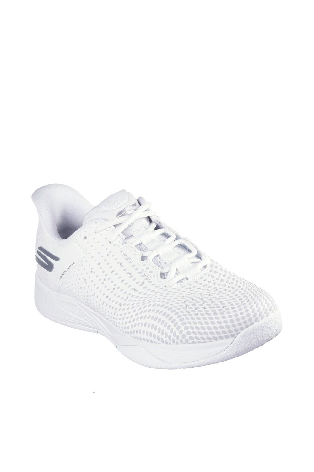 Skechers Skechers Men's Slip-ins Relaxed Fit Viper Court Reload Trainer in White - 4