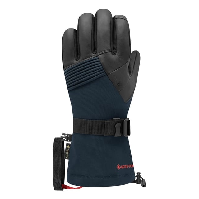 Racer Racer Men's 'GTK 5' Insulated Waterproof Gore-tex® Ski Gloves in Navy - 2