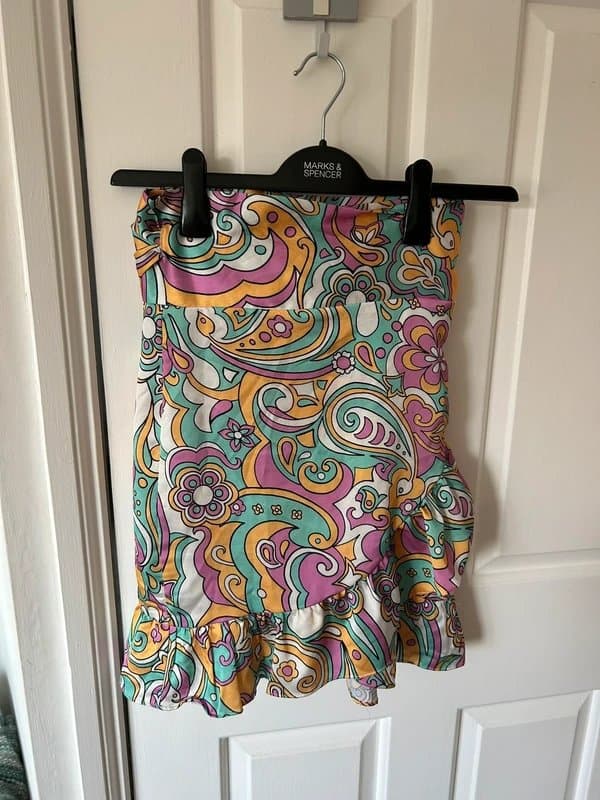 Never Fully Dressed Never Fully Dressed Wrap Over Shirt Skirt size 10