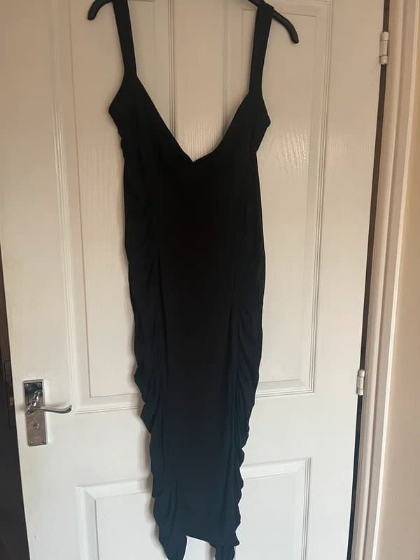 ASOS ASOS Luxe Black Long Dress