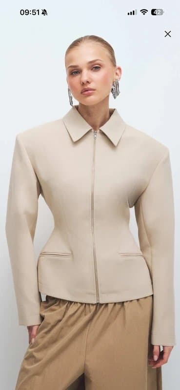 ASOS Asos design cinched waist blazer