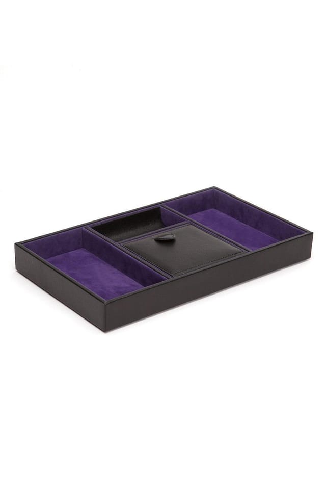 Wolf WOLF Men's Blake Valet Tray in Black - 2