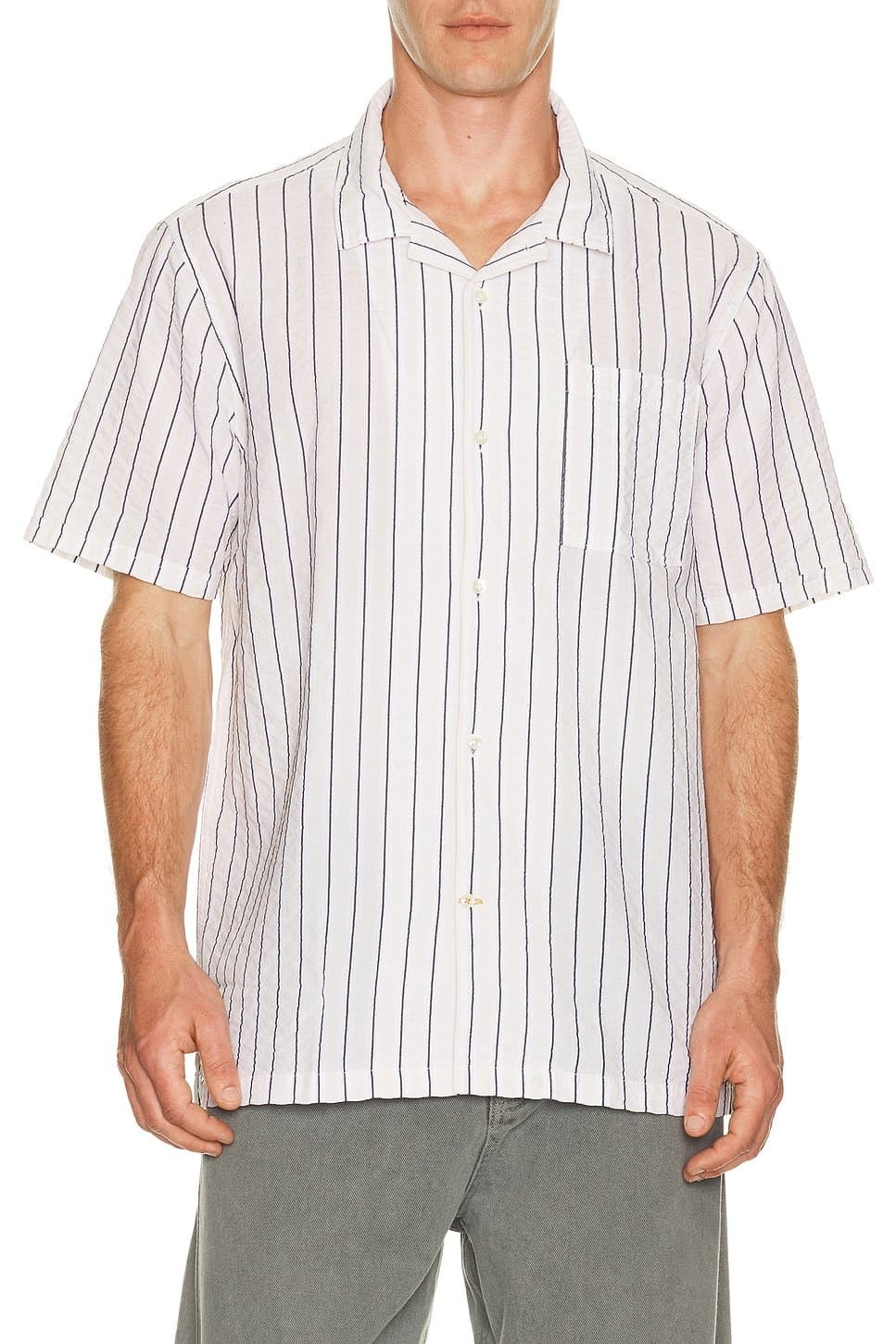 revolve Park Seersucker Shirt