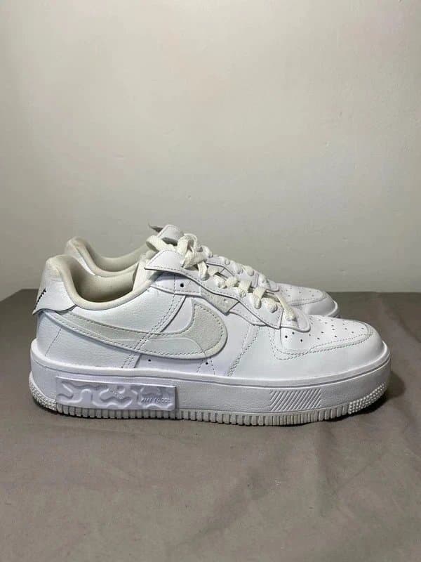 Nike Nike Air Force 1 Fontanka Womens Trainers  White Size UK 7.5