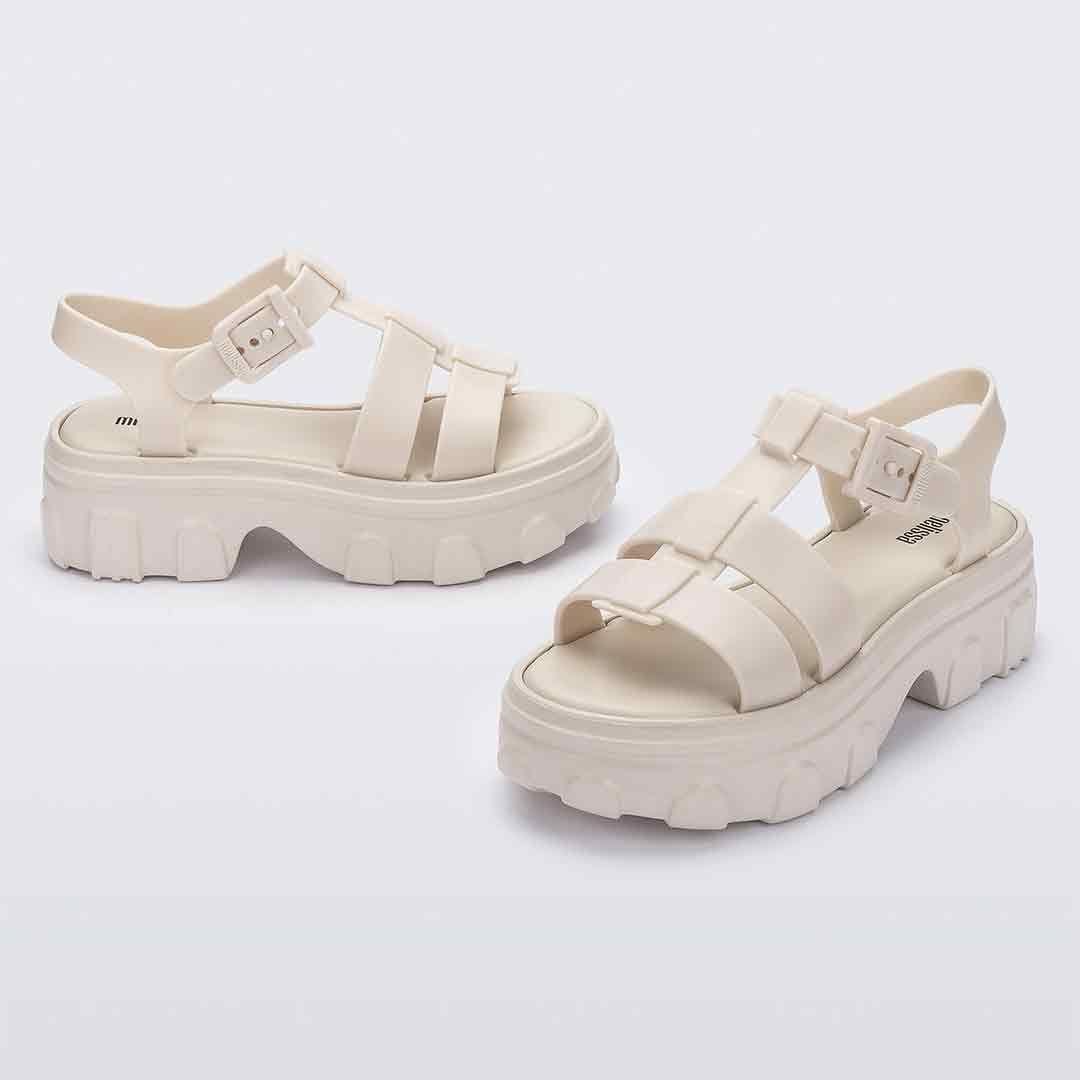 Melissa Shoes Melissa Shoes Women's Ella Jelly Sandals in Beige - 2