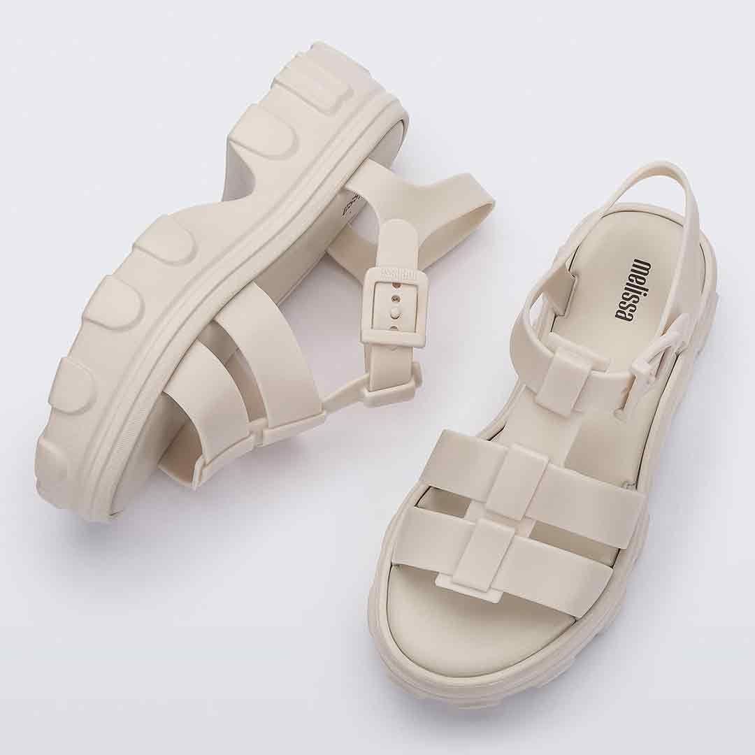 Melissa Shoes Melissa Shoes Women's Ella Jelly Sandals in Beige - 3