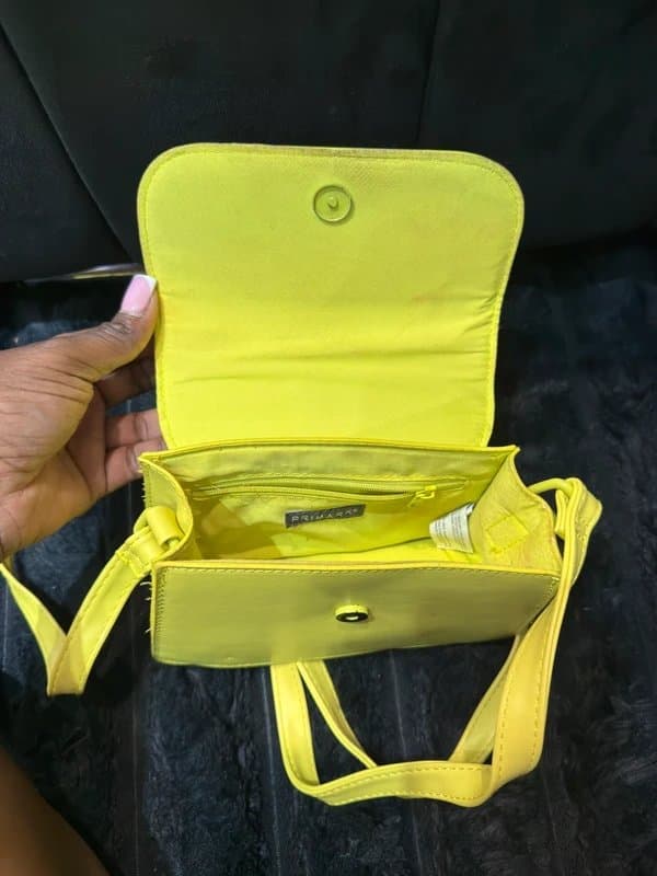 Primark Lime green mini tote bag