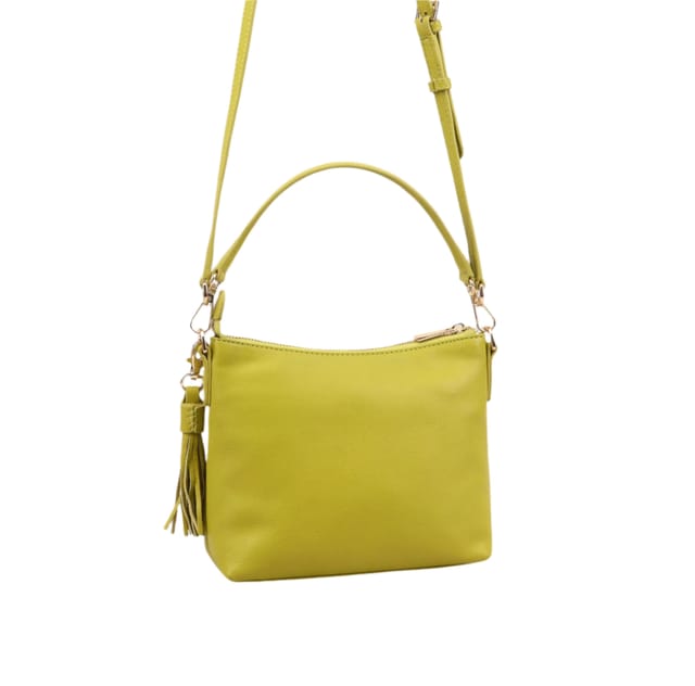 Paul Costelloe Paul Costelloe Women's Mestolo Leather Day Bag in Light Green - 2