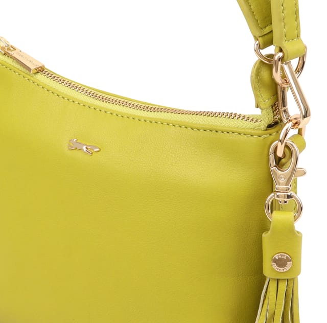 Paul Costelloe Paul Costelloe Women's Mestolo Leather Day Bag in Light Green - 3