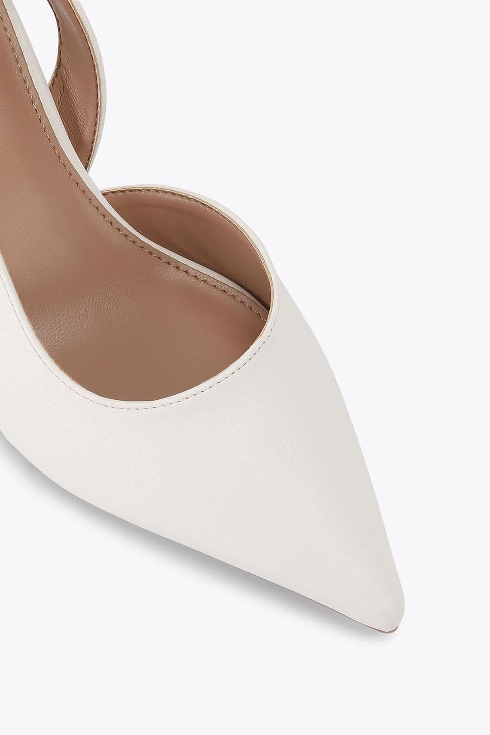 Carvela Carvela Women's 'Alina Sling' Heels in Cream - 4