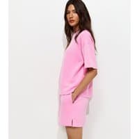 New Look Women's Premium Light Pink Jersey Shorts New Look