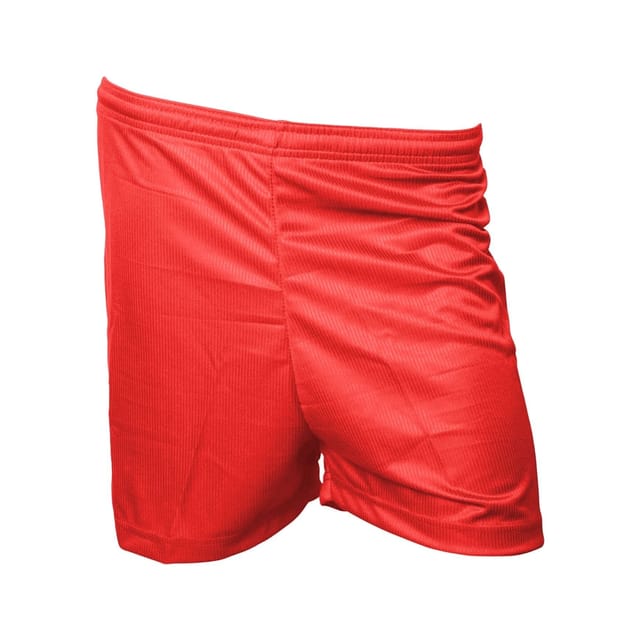 Precision Precision Men's Micro-Stripe Football Shorts in Red - 2
