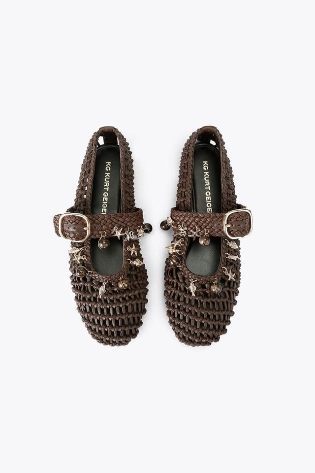 KG Kurt Geiger KG Kurt Geiger Women's 'Naomi' Flats in Brown - 2