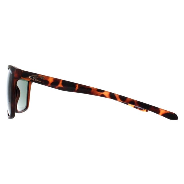 ONeill O'Neill Men's Square Matte Tortoise Green Polarized ONS-9005 in Brown - 3