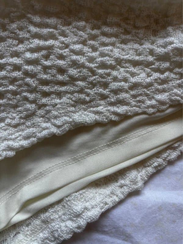 Bershka Bershka cream micro shorts