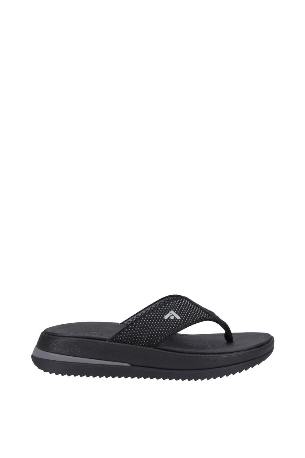 FitFlop FitFlop Women's 'Surff Two-tone' Toe Post Summer in Black - 4