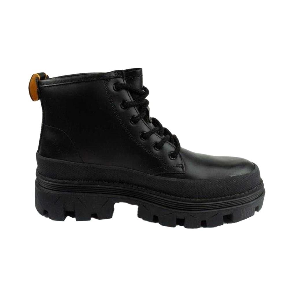 Caterpillar Caterpillar Women's Leather Hardware Ankle Boots in Black