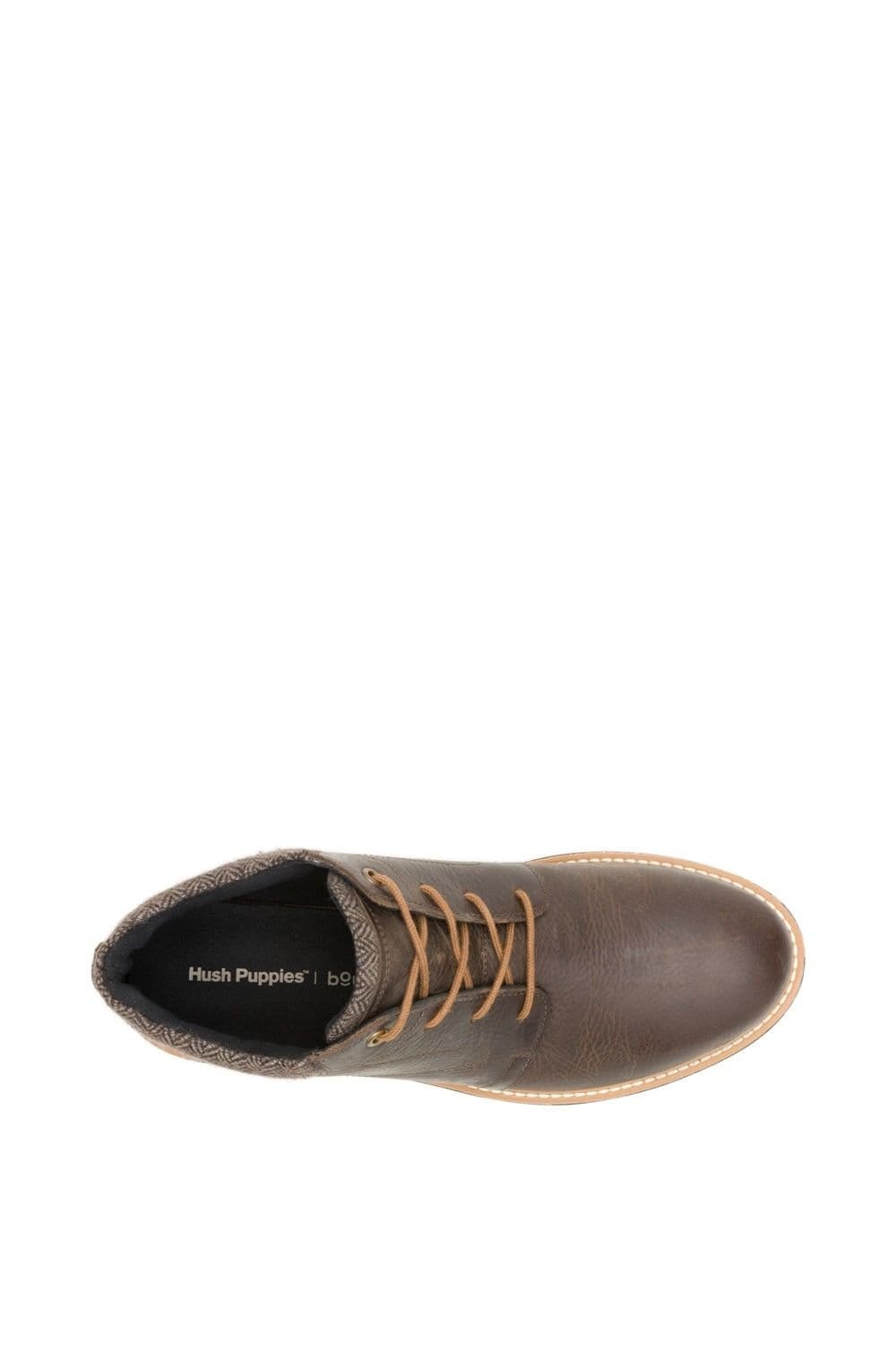 Hush Puppies Hush Puppies Men's Jenson Lace Boot in Brown - 4